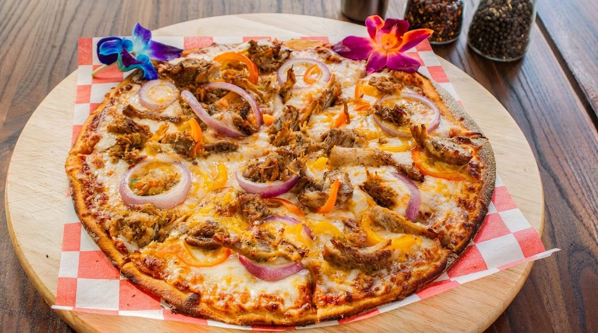 Where Haitian flavor met pizza dough